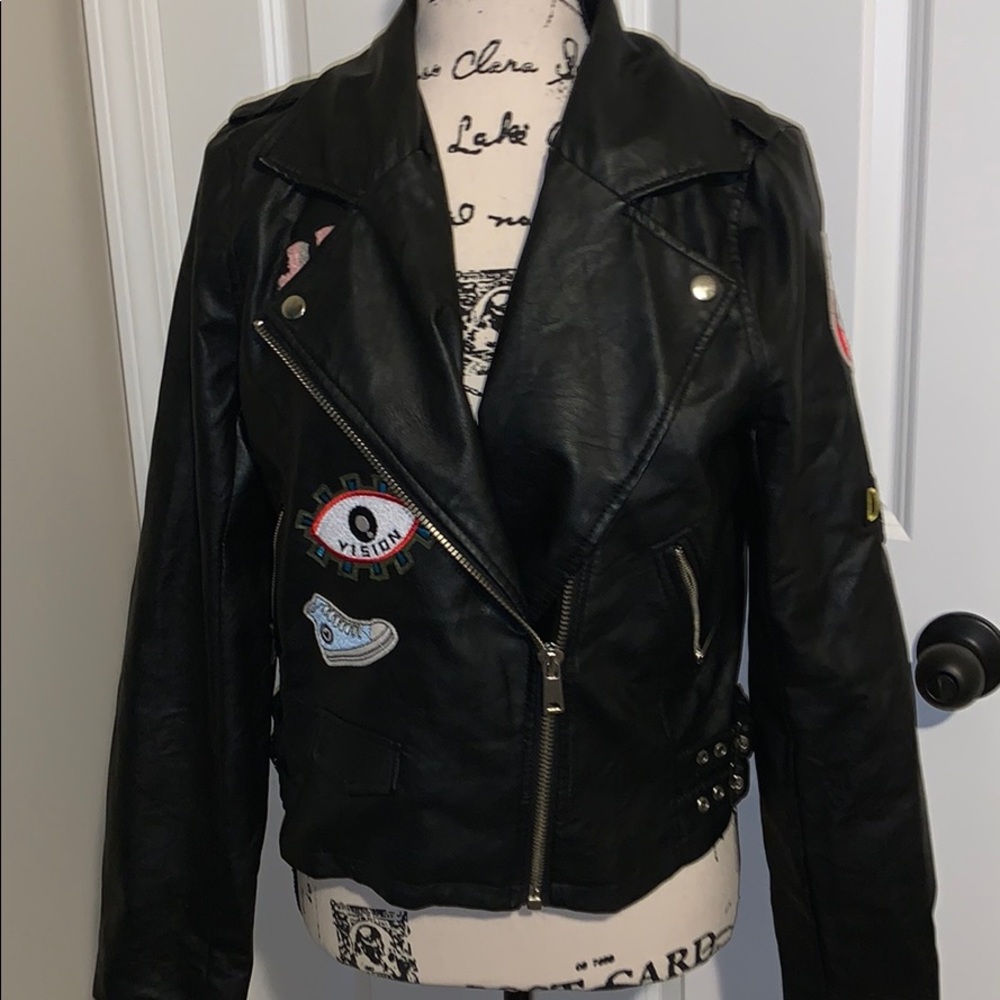 COPY - Love Tree Jacket with Patches Large